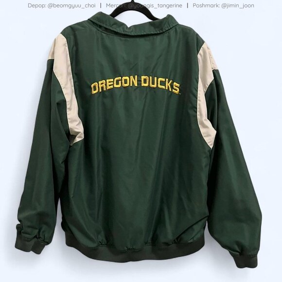 Unisex Oregon Ducks oversized track jacket - Picture 2 of 6